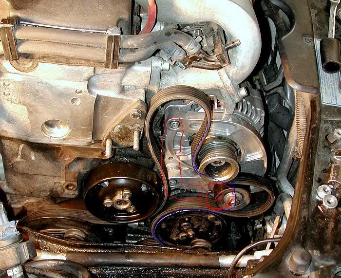 Idler Pulley Installation for VR6 V9 Charger...?? VW Vortex