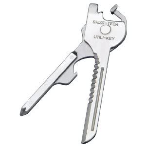 Swiss+Tech UKCSB-1 Utili-Key 6-in-1 KeyChain MultiTool