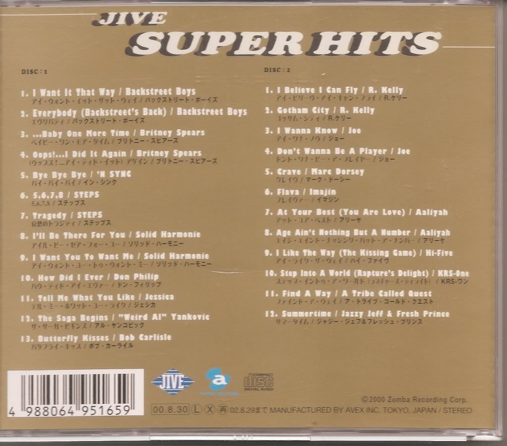 Jove Super Hits CD 2