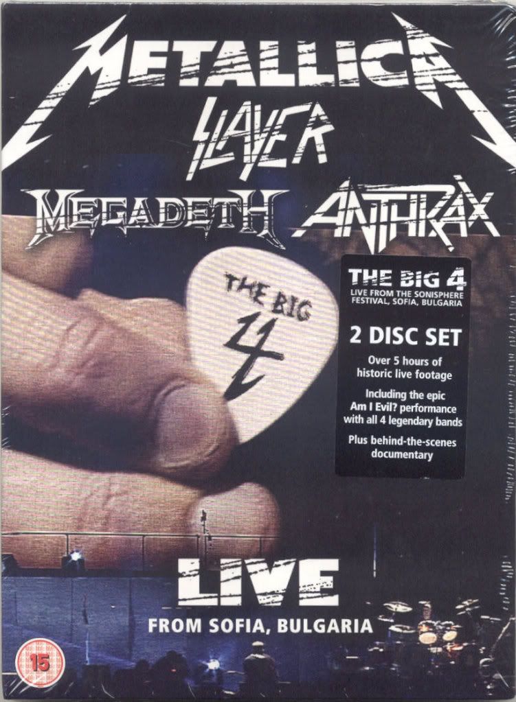 Metallica The Big 4 DVD 1