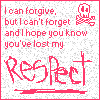 You Have Lost My Respect Pictures, Images and Photos