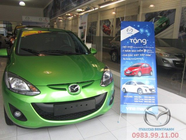 Mazda Bến Thành, bán xe Mazda2 hỗ trợ trước bạ