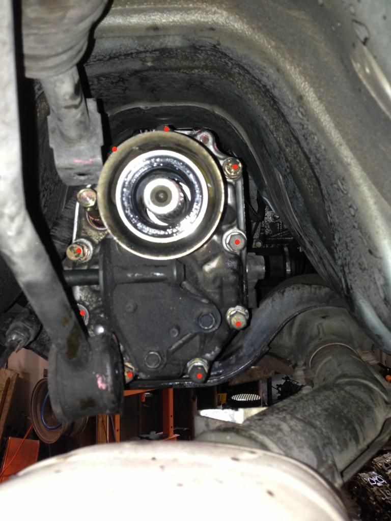(All Years) DIY Subaru center differential replacement on phase 2+ 5