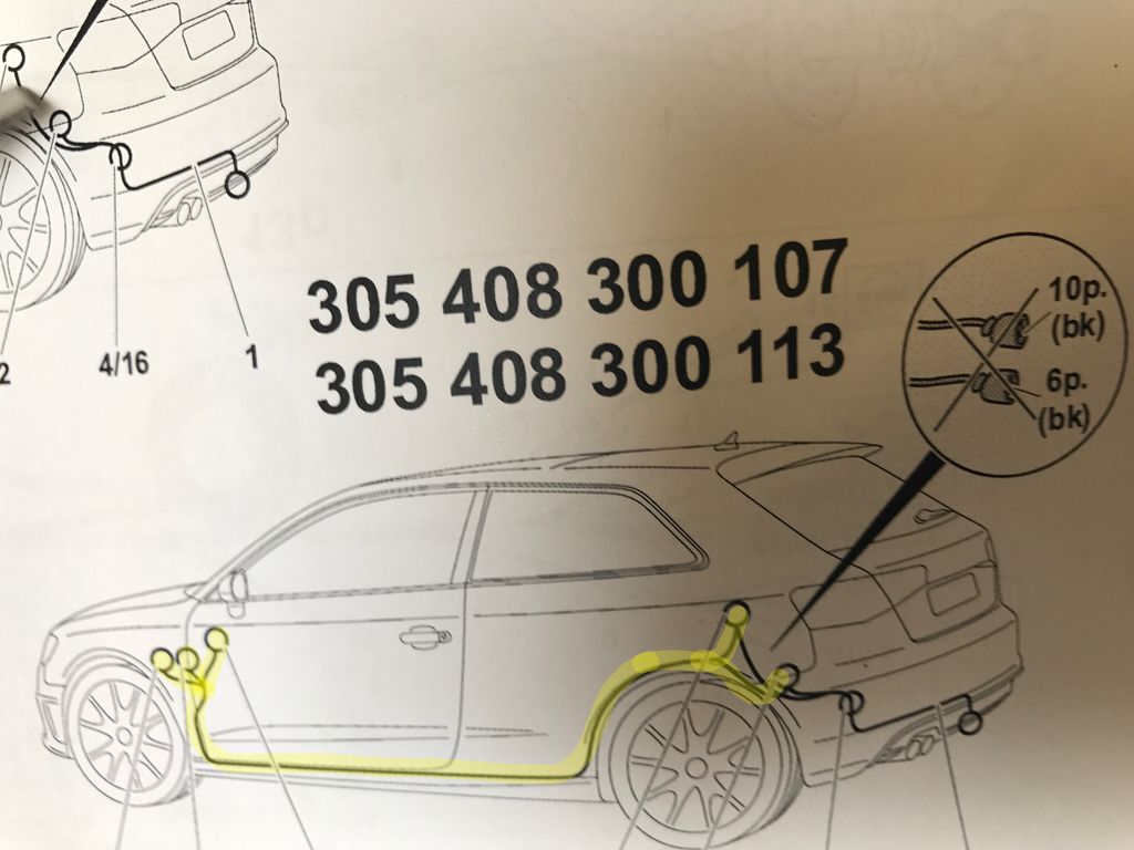 VWVortex.com - Need help completing MK7 Golf towbar wiring. Missing