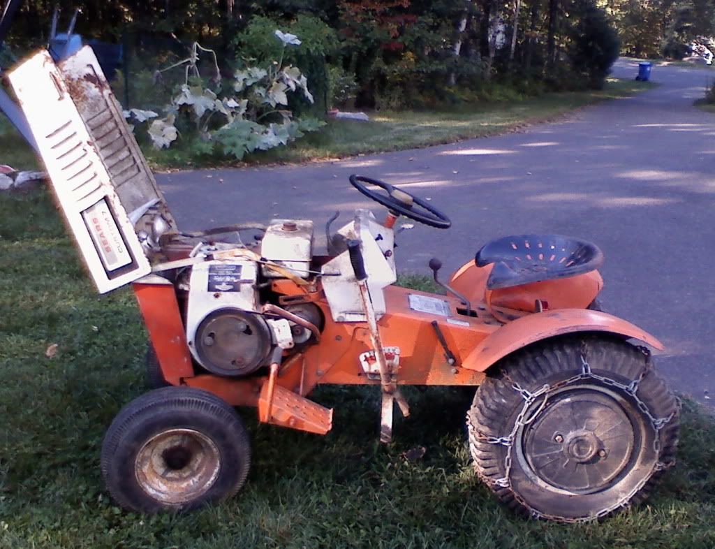 '67 Sears 8XL Garden Tractor - MyTractorForum.com - The Friendliest