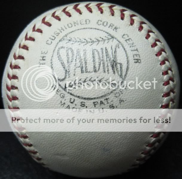 Warren Giles Official National League Spalding Baseball  