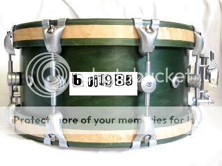 6X14 MAPLE SNARE DRUM SHELL & HIDE A HEAD HOOP PACK  