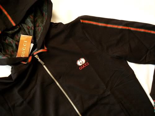 black gucci sweatsuit